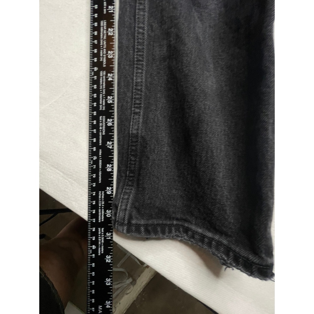 Abercrombie & Fitch Jeans WOMENS 32/14R 90s Straight Ultra High Rise Distressed - Picture 5 of 16